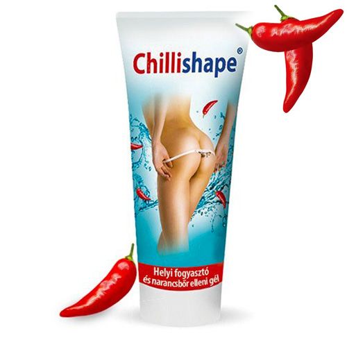Chillishape Chili paprikás fogyasztó és narancsbőr elleni gél