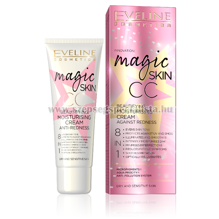 Magic Skin CC Szépítő, hidratáló krém, bőrpír ellen